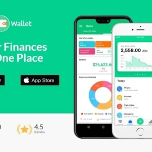Wallet app interface overview