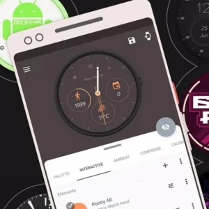 Watch Face Pujie Black mod
