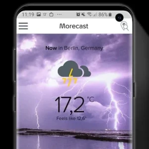 Weather Radar Morecast mod