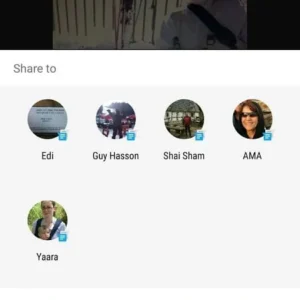 WiFi Direct+ app interface