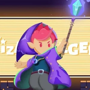 Wizard exploring a dungeon