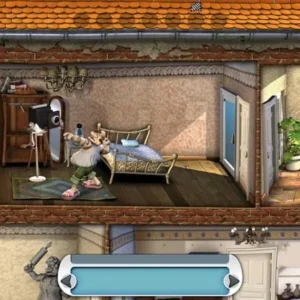 Woody setting a trap for his neighbor in Neighbours back From Hell.