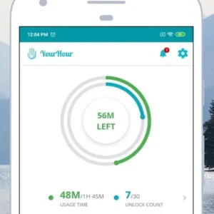 YourHour app interface